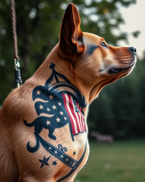 Canine Tattoo: Expressing Love for Man's Best Friend