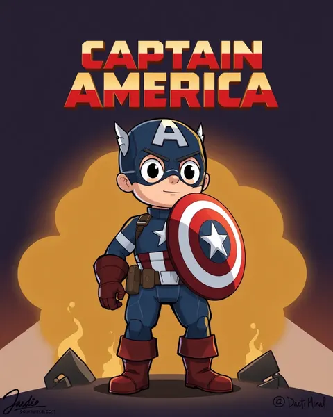 Captain America Cartoon Images Free Download