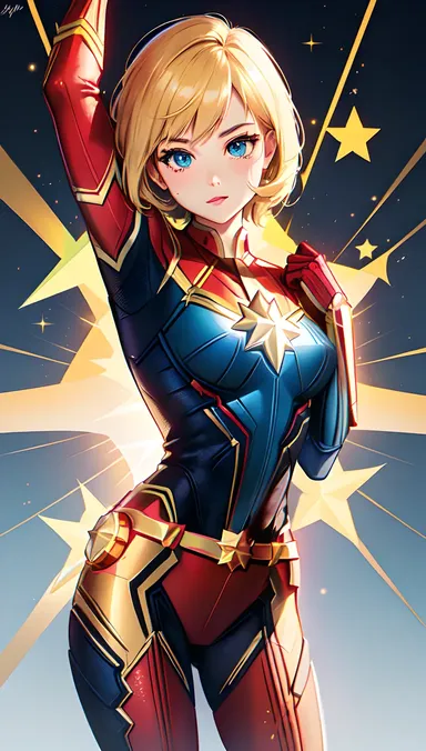 Captain Marvel's Hentai Fight Unleashed Today