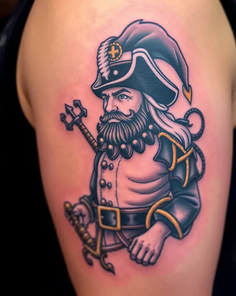 Captain Morgan Tattoo: A Meaningful Design for the Adventurous