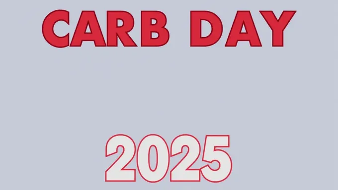 Carb Day 2025: The Road Ahead