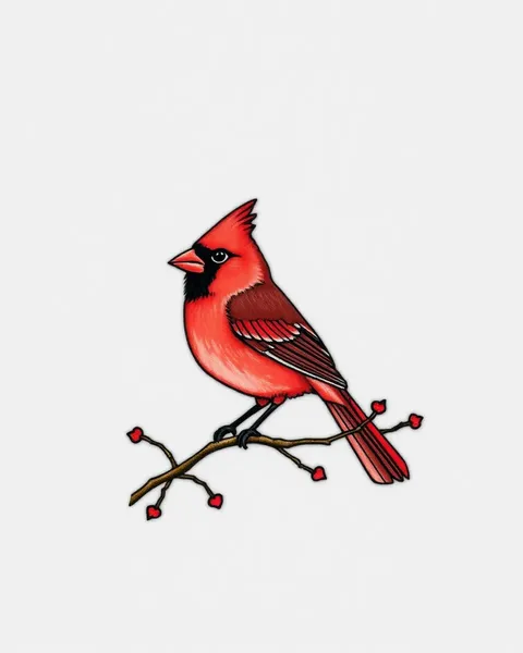 Cardinal Tattoo Ideas for Spiritual Connection