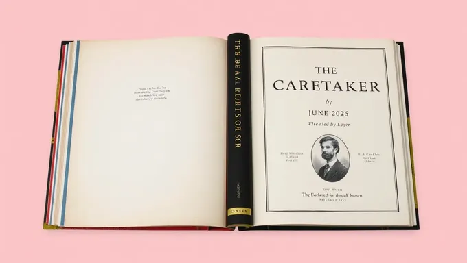 Caretaker Book Set for June 2025 Publication