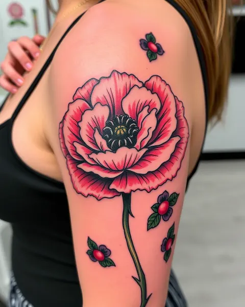 Carnation Tattoo Symbolism and Cultural Significance