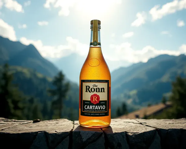 Cartavio Ron Bottle PNG Image Located