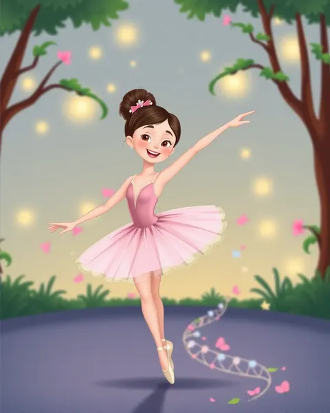 Cartoon Ballerina Images: Beautiful Animation Pictures