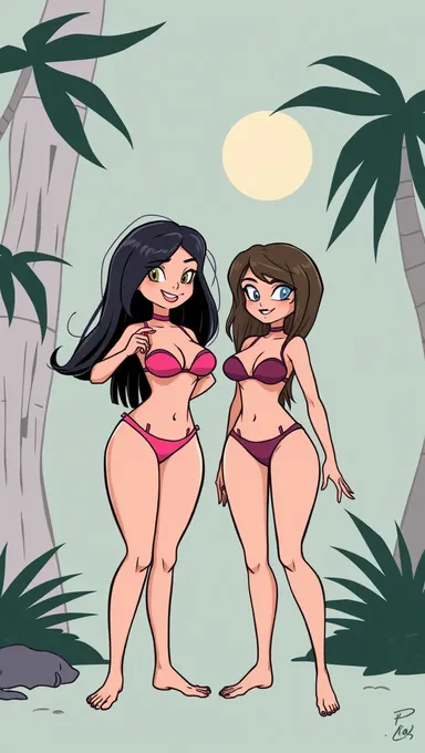 Cartoon Boobes: Cartoon Characters with Large Breasts Still Again