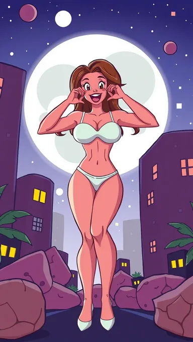 Cartoon Boobes: Cartoon Characters with Large Breasts