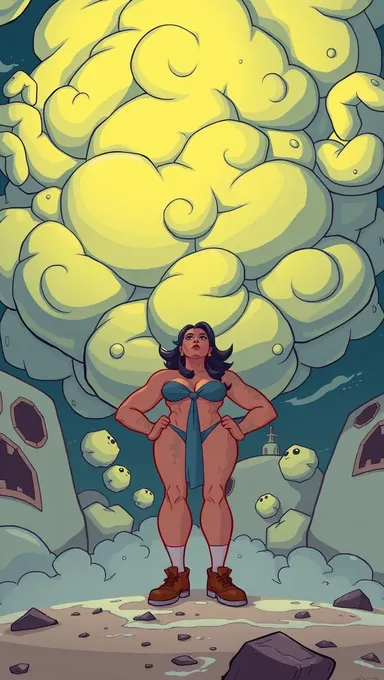 Cartoon Boobs of Epic Proportions in Animated Fun