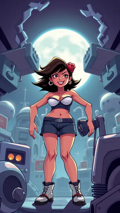 Cartoon Characters Show Off Massive Boobs