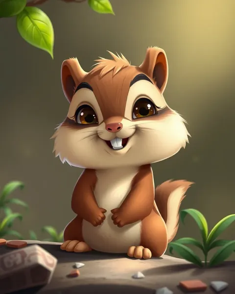 Cartoon Chipmunk Pictures Gallery