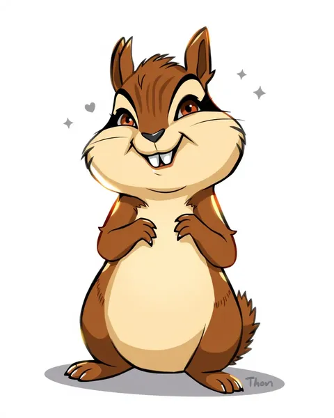 Cartoon Chipmunk Pictures Showcase