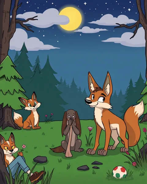 Cartoon Coyotes in Pictures: Whimsical Adventures