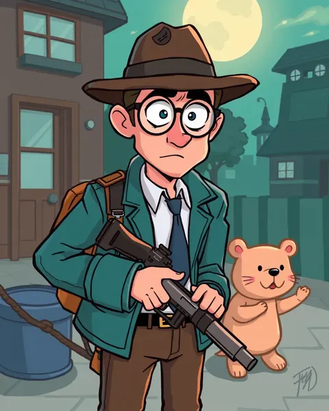 Cartoon Detective Pictures for Kids Launched