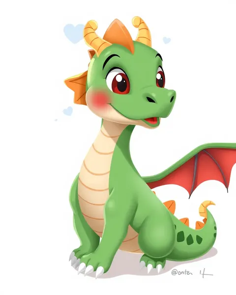 Cartoon Dragon Picture Collection Online