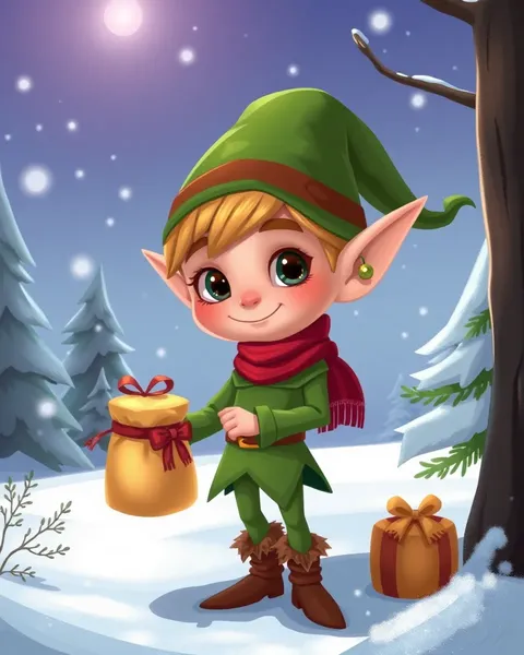 Cartoon Elf Images Evoke Whimsical Fantasy Landscapes