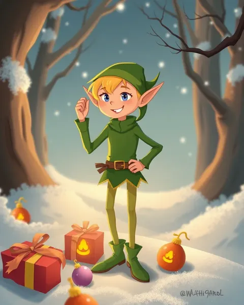 Cartoon Elf Images for Games