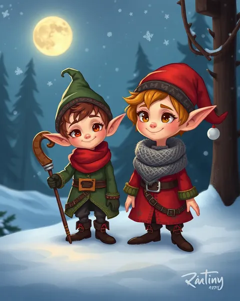 Cartoon Elves Image Gallery