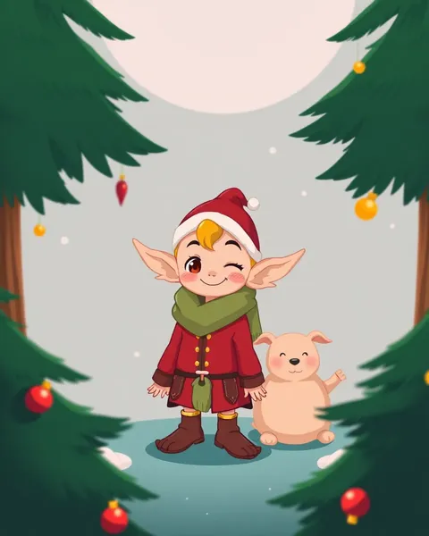 Cartoon Elves Images for Whimsical Storybook Illustrations