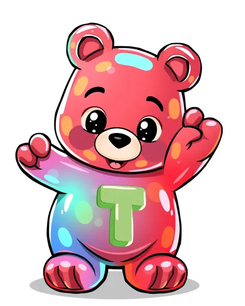 Cartoon Gummy Bear Pictures Collection