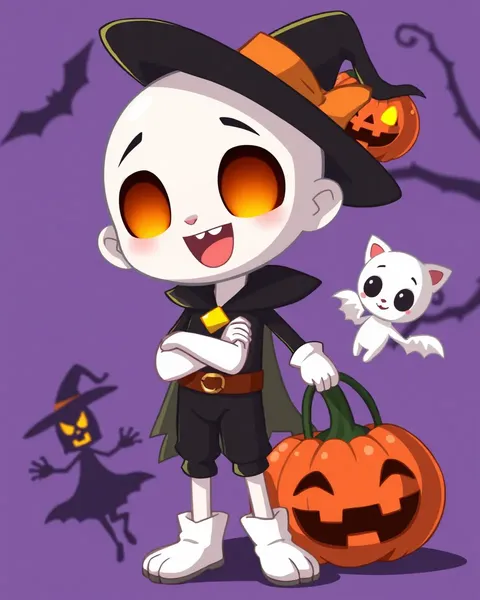 Cartoon Halloween Images: Spooky yet Whimsical