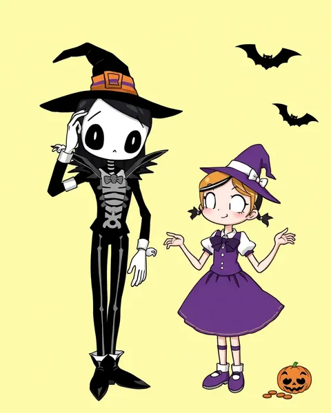 Cartoon Halloween Picture Showcase