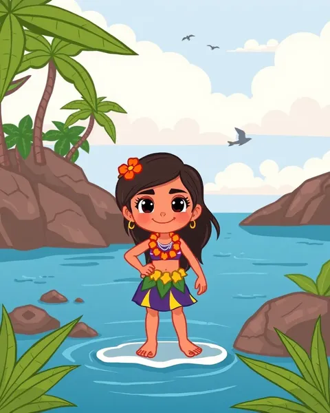 Cartoon Hawaiian Pictures for Adults