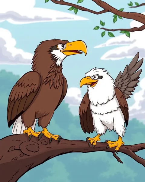 Cartoon Images of Buzzards