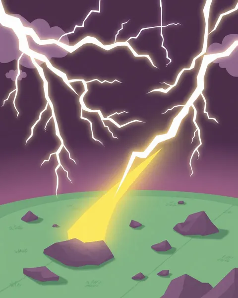 Cartoon Images of Lightning: Cartoon Lightning Graphics