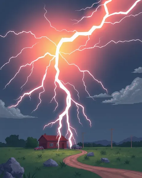 Cartoon Images of Lightning: Cartoon Lightning Graphics