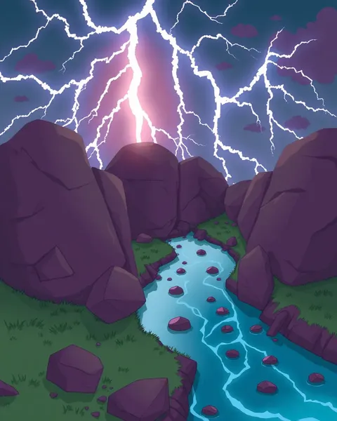 Cartoon Images of Lightning: Cartoon Lightning Illustrations