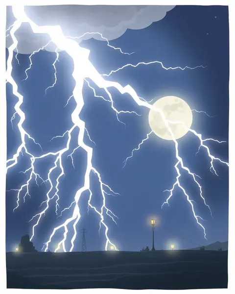 Cartoon Images of Lightning: Lightning Cartoon Artwork