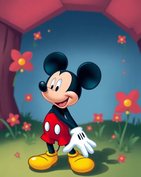 Cartoon Images of Mickey Mouse