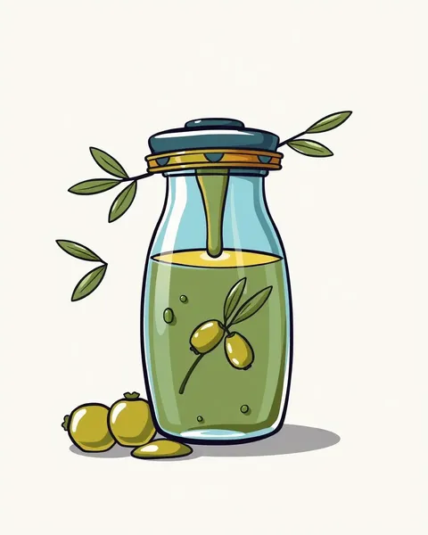 Cartoon Images of Olive Oil Unveiled