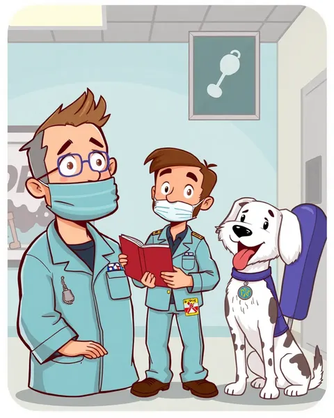 Cartoon Images of Veterinarians