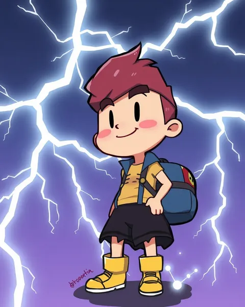 Cartoon Lightning Pictures Entertaining Visual Experience