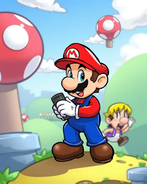 Cartoon Mario Pictures for Young Fans