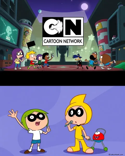 Cartoon Network Pictures Colorful Cartoon World