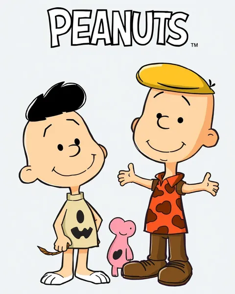 Cartoon Peanut Images for Children's Education