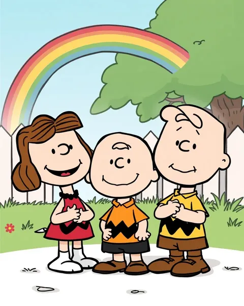 Cartoon Peanuts Images in Various Themes