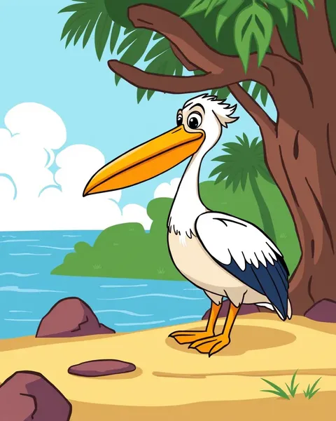 Cartoon Pelican Pictures: Rare Cartoon Pelican Pictures Discovered