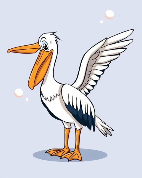 Cartoon Pelican Pictures: Whimsical Cartoon Pelican Pictures Portfolio