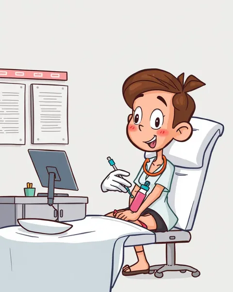 Cartoon Phlebotomy Pictures: A Unique Combination