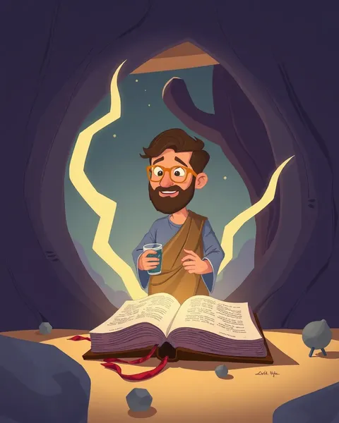 Cartoon Picture of the Bible's Timeless Messages