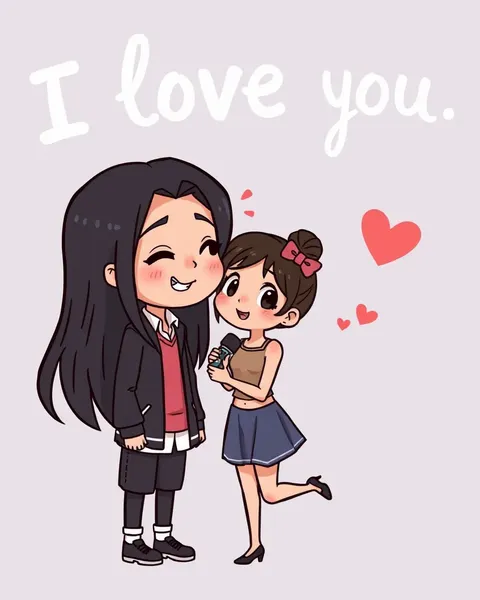 Cartoon Pictures Show I Love You