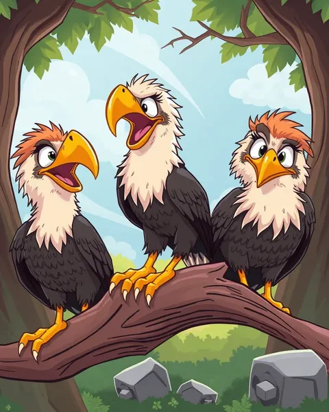 Cartoon Pictures of Buzzards