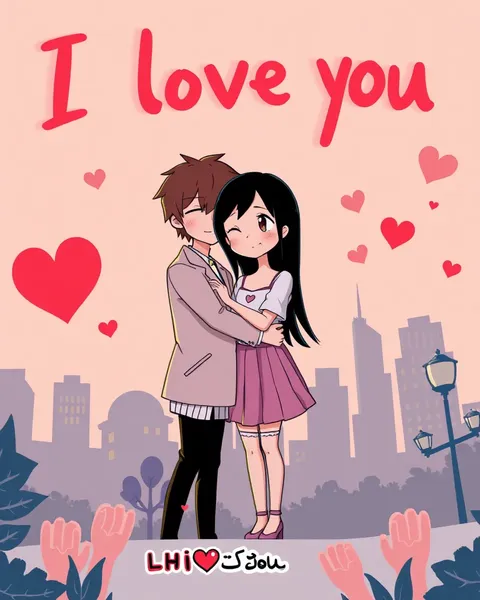 Cartoon Pictures of I Love You Emotions