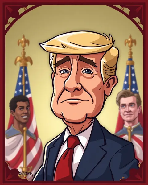 Cartoon Pictures of President's Humorous Side Revealed