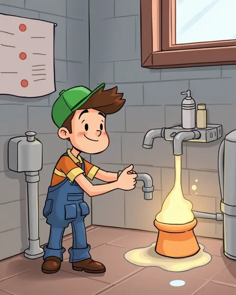 Cartoon Plumbing Images Feature Colorful Pipe Fantasies