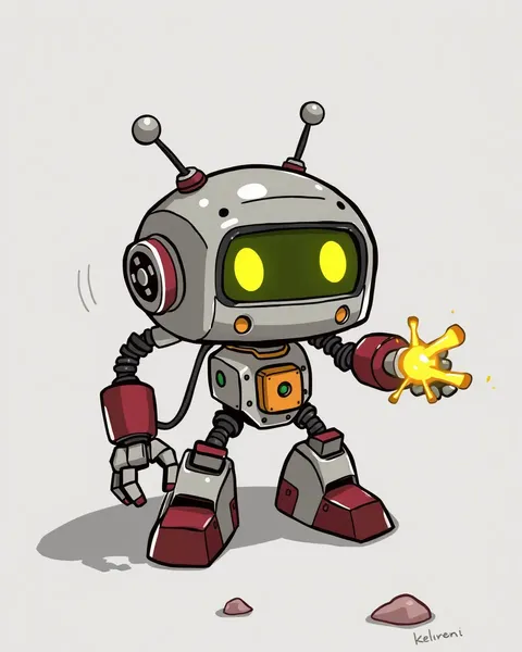 Cartoon Robot Pictures for Fun